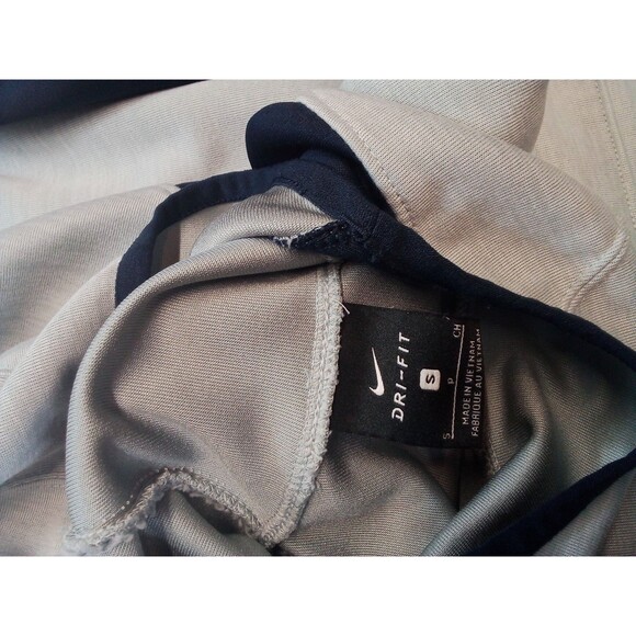 Men's Nike Ole Miss Basketball Hoodie Sweatshirt Size Small Gray / Blue - Picture 5 of 14